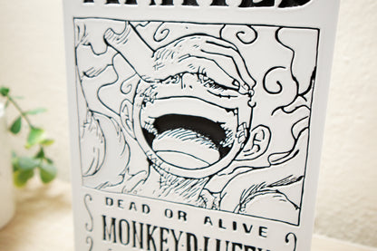 Cartel de recompensa de Luffy Gear 5