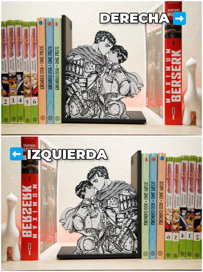 Sujetalibros de Guts y Casca