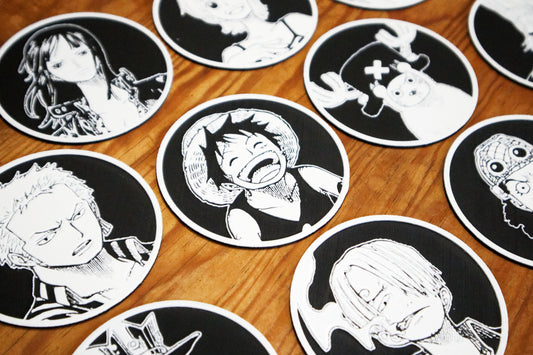 Posavasos de One Piece (10 uds.)