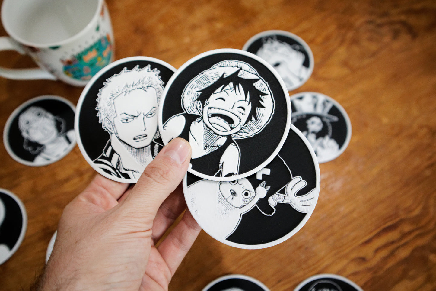 Posavasos de One Piece (10 uds.)