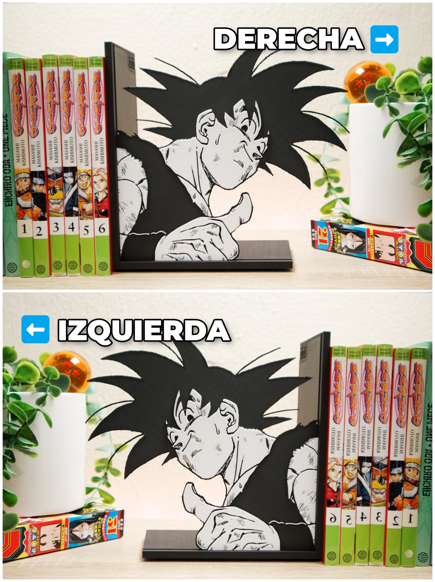 Sujetalibros de Son Goku