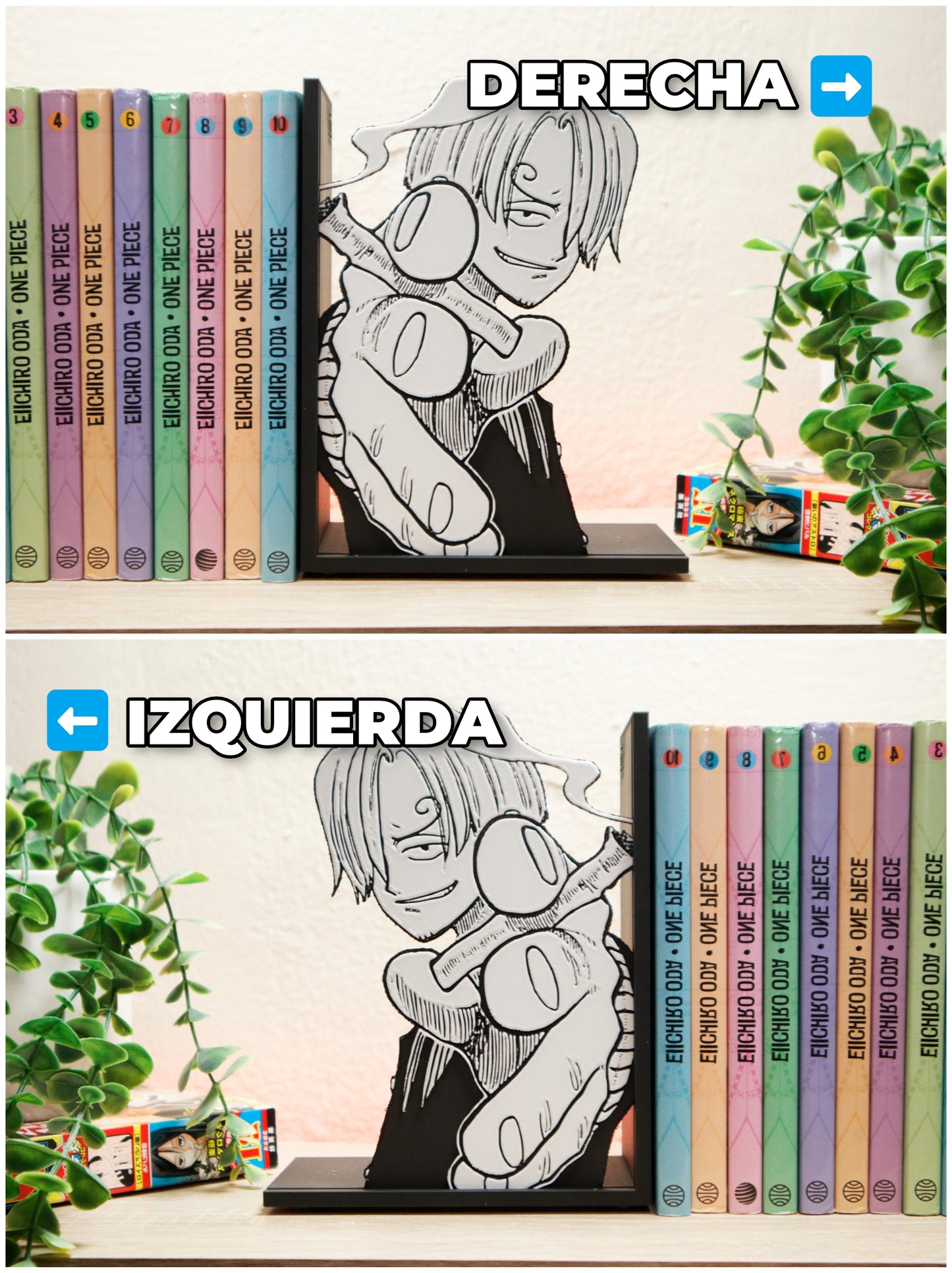 Sujetalibros de Sanji