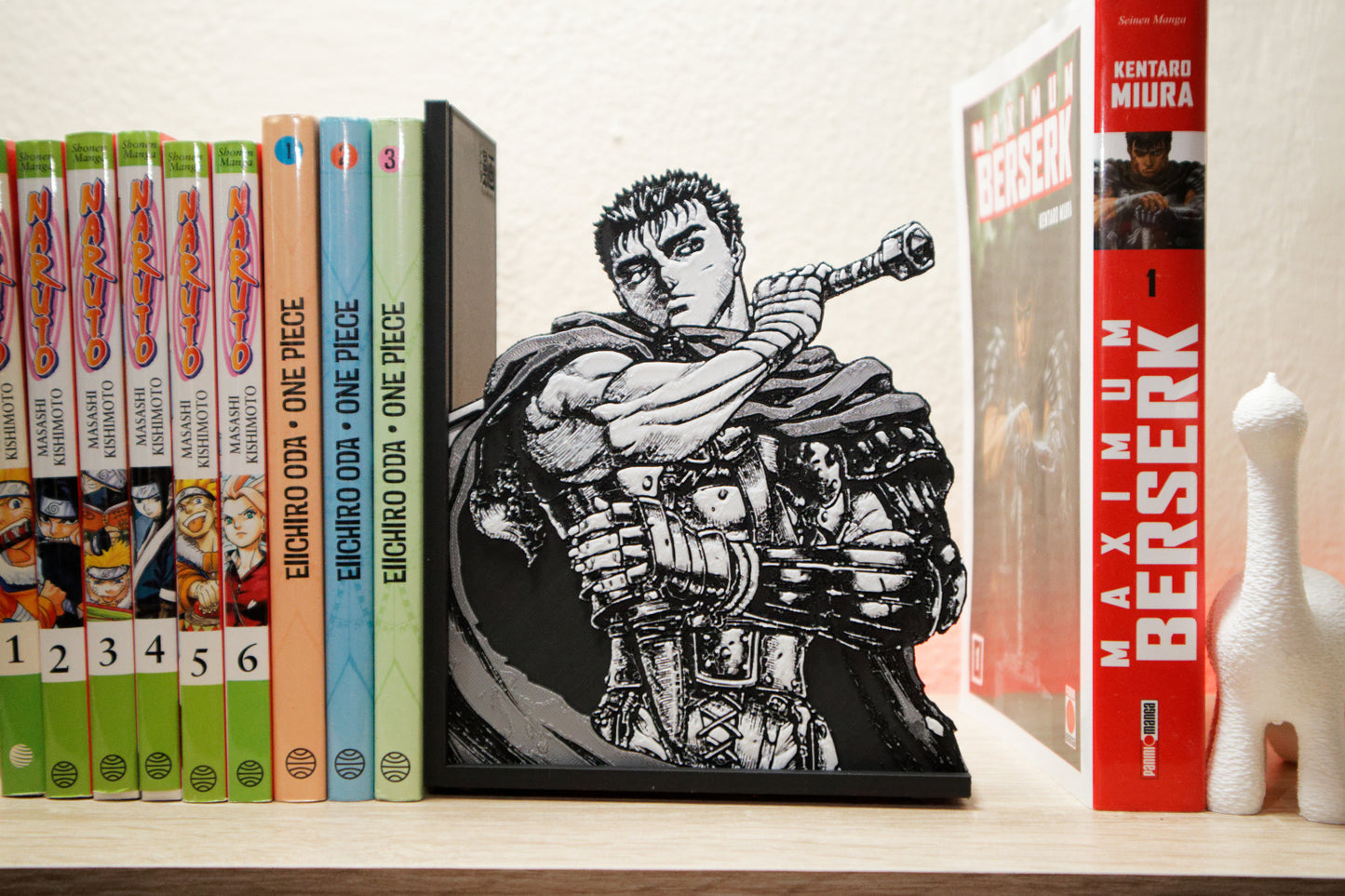 Sujetalibros de Guts de joven