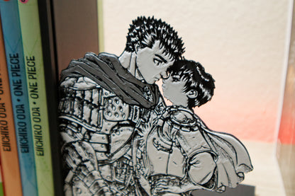 Sujetalibros de Guts y Casca