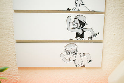 Wall Art de los Mugiwara de peques